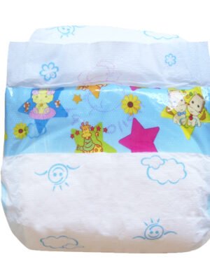 New-born Wholesale Cheap Baby Diapers OEM Disposable Large Absorption All Day Night Diapers  in China Nappies