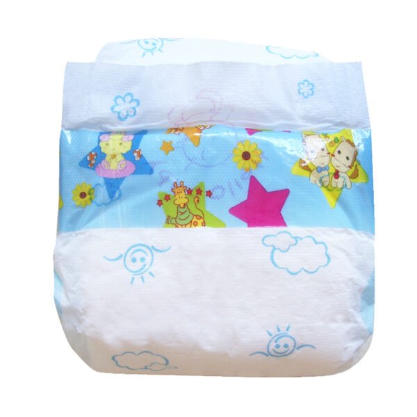 New-born Wholesale Cheap Baby Diapers OEM Disposable Large Absorption All Day Night Diapers  in China Nappies