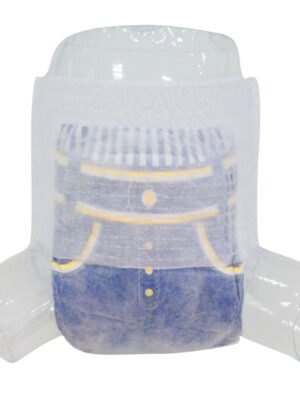 Wholesale Cheap in Bulk Unisex Ultra Thick Baby Pant Diapers Disposable Printed Grade A XXL Nappies for Baby