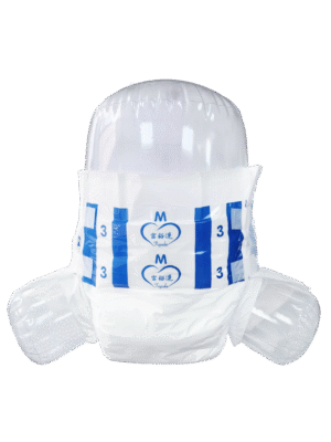 Free Sample Disposable Adult Diapers Soft OEM Printed Wearing for Men and Women in Bulk