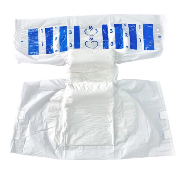 Free Sample Disposable Adult Diapers Soft OEM Printed Wearing for Men and Women in Bulk